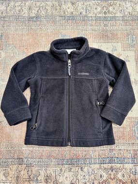 Columbia Benton Springs Fleece Jacket Black Toddler 2T